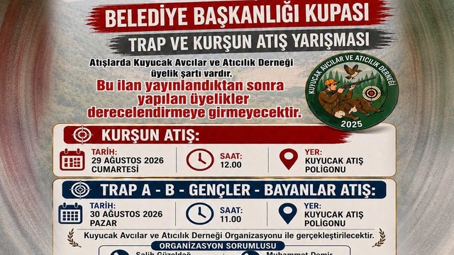 Kuyucak'ta 5 Eylül Kurtuluş Şenlikleri heyecanı atıcılık yarışmasıyla başlayacak