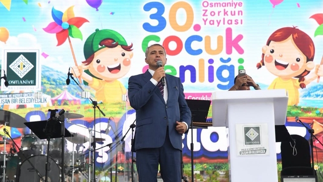 Osmaniye Zorkun Çocuk Şenliği coşkuyla sona erdi