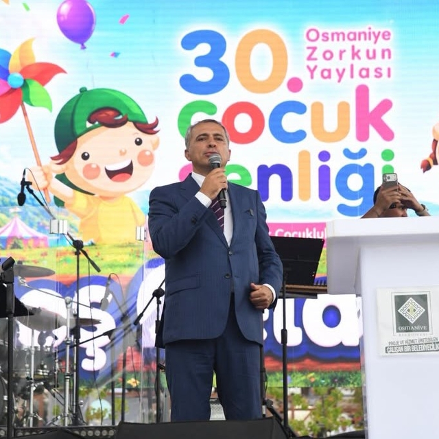 Osmaniye Zorkun Çocuk Şenliği coşkuyla sona erdi