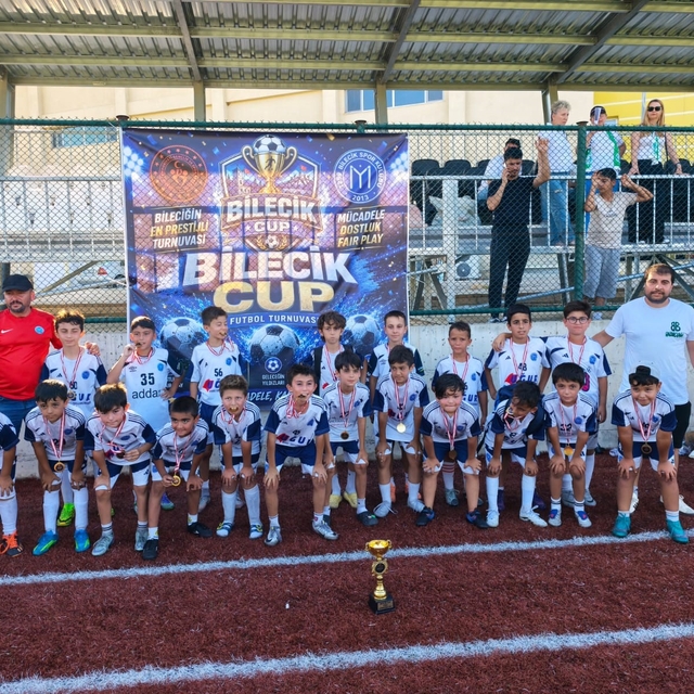Bilecik CUP U11 Turnuvası nefes kesen müsabakalara sahne oldu