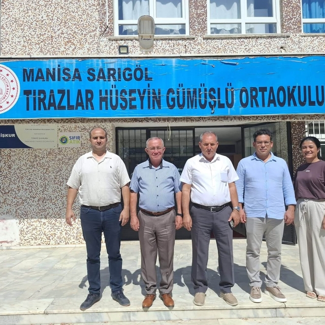 Sarıgöl'de okullara yeni eğitim yılı incelemesi