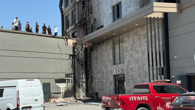 Yangın söndürme sistemi facianın önüne geçmiş
