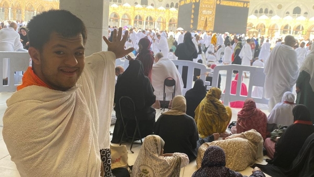 Kabe hasreti dualarla gerçeğe dönüştü