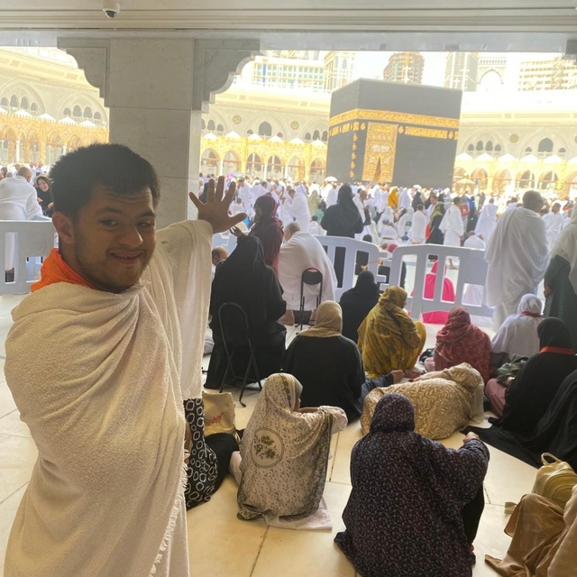 Kabe hasreti dualarla gerçeğe dönüştü