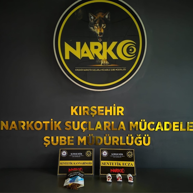 Kırşehir'de uyuşturucu operasyonu: 2 tutuklama