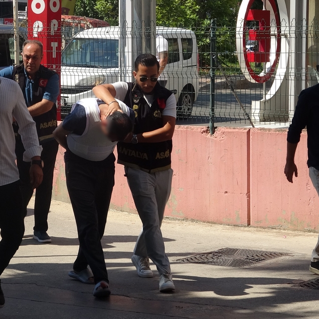 Antalya'da cinayetle sonuçlanan silahlı saldırıya 2 tutuklama
