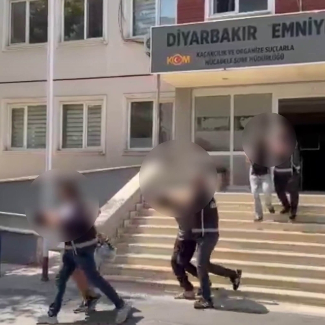 Diyarbakır'da el bombası ile yakalanan 4 kişi tutuklandı