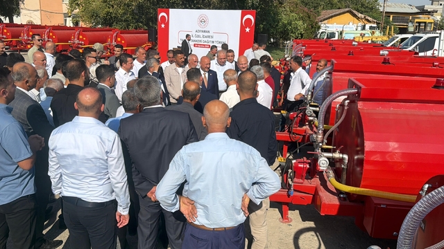 Adıyaman'da orman yangını önlemi: Alevler büyümeden müdahale için 36 tanker