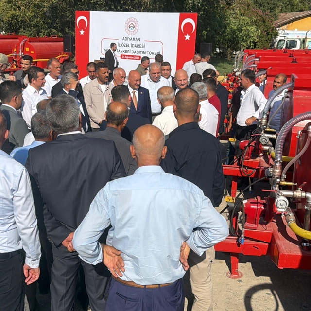 Adıyaman'da orman yangını önlemi: Alevler büyümeden müdahale için 36 tanker