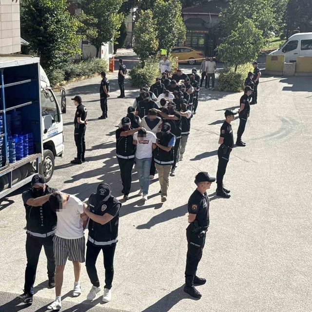 Eskişehir'deki dev uyuşturucu operasyonunda 7 tutuklama