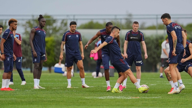 Trabzonspor, Ferencvaros maçı hazırlıklarına başladı