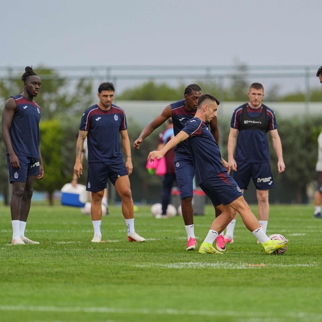 Trabzonspor, Ferencvaros maçı hazırlıklarına başladı
