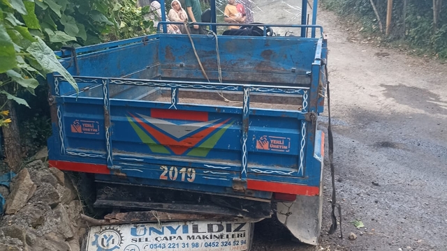 Ordu'da patpat devrildi: 8 kişi yaralandı