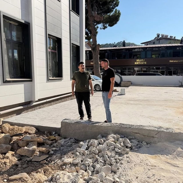 Yayladağı'nda meslek yüksekokulunda çalışmalar sürüyor