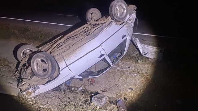 Bilecik'te alkollü sürücü takla attı: 1 yaralı
