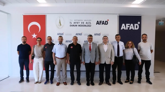 DPÜ Rektörü Kızıltoprak'tan AFAD İl Müdürlüğüne ziyaret
