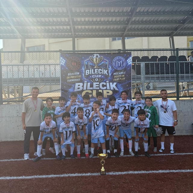 Bilecik CUP U12 Turnuvasının şampiyonu Balkan Termik Spor Kulübü oldu
