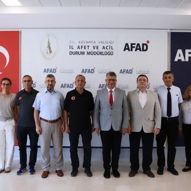 DPÜ Rektörü Kızıltoprak'tan AFAD İl Müdürlüğüne ziyaret