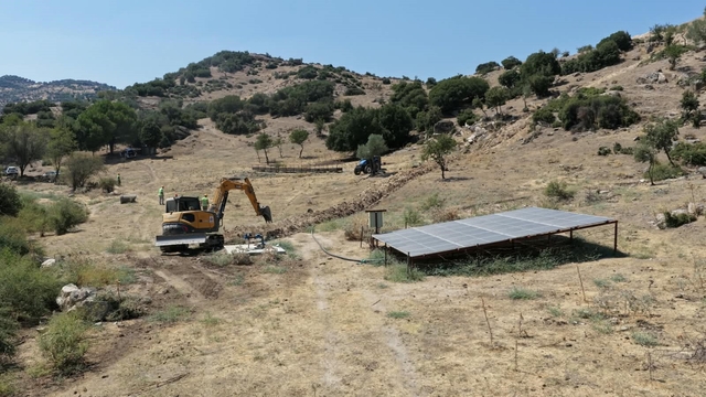Bedirler Mahallesi'nde içme suyu hattı yenileme çalışması