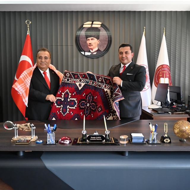 HSK 2. Daire Üyesi Arslan, Anamur'da yargı mensuplarıyla bir araya geldi
