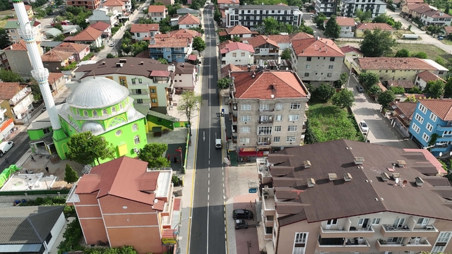 Başiskele'nin önemli güzergahları modernize edildi