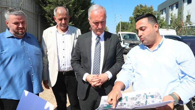 Cerrah'ta Veysel Karani Caddesine sathi kaplama yapıldı