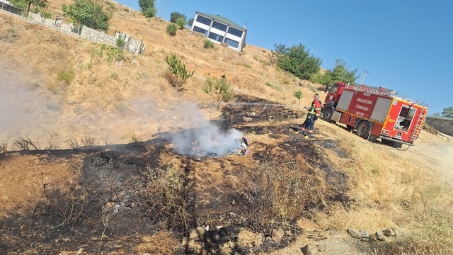 Bingöl'de iki ayrı yangın paniğe neden oldu