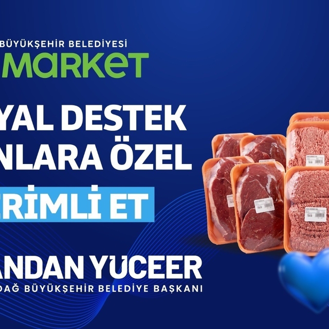 Sosyal destek alanlara özel indirimli et