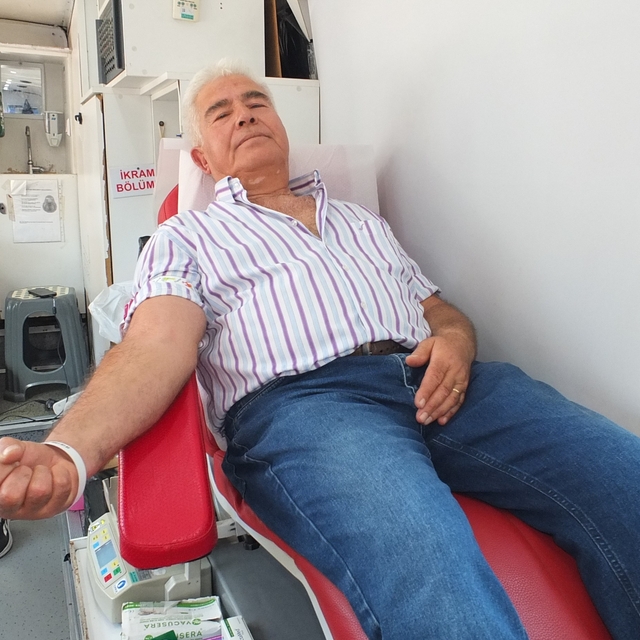 Burhaniye'de aşırı sıcaklar kan bağışını olumsuz etkiledi