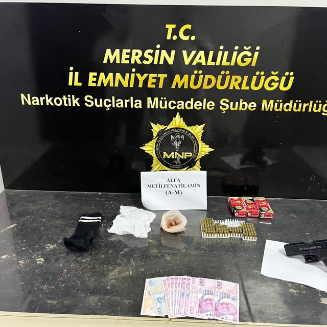 Mersin'de torbacılara yönelik operasyonda 4 şüpheli tutuklandı