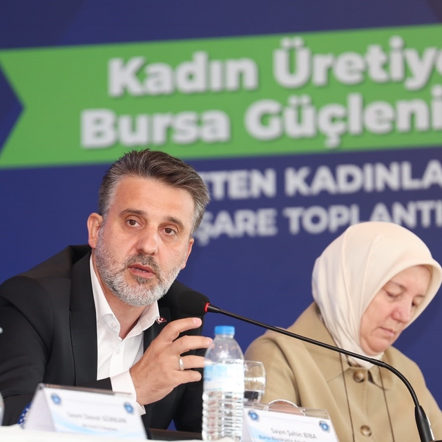 Bursa Büyükşehir'den kadın kooperatiflerine destek...
Başkan Vekili Biba: "...