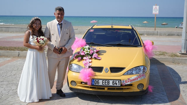 Samsun'a Filipinli gelin