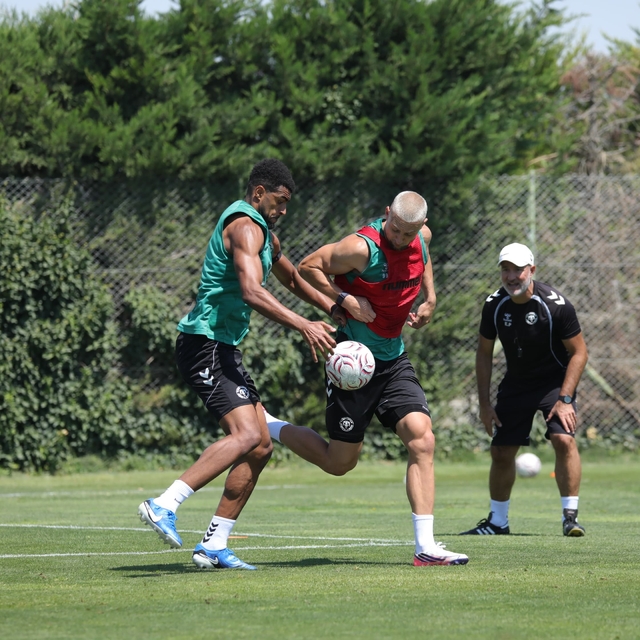 Konyaspor, Kocaelispor maçı hazırlıklarını sürdürüyor