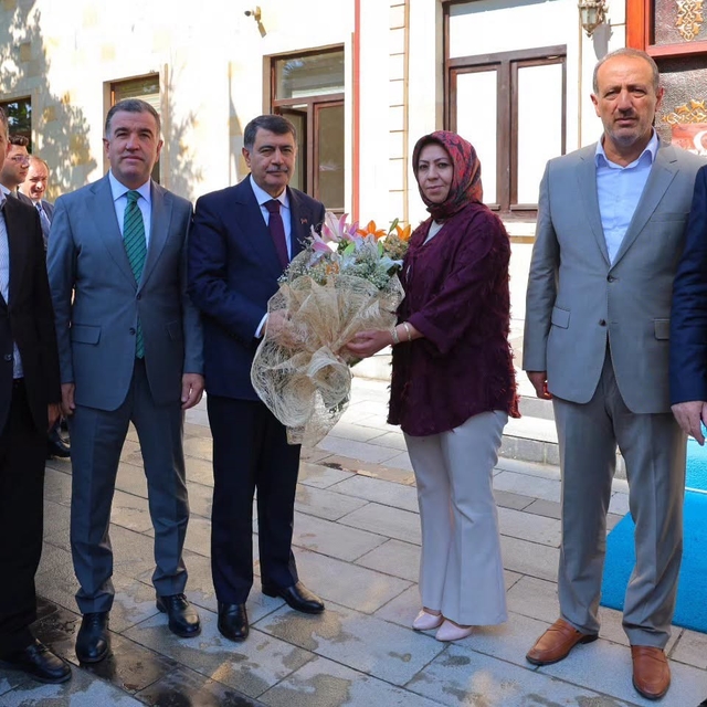 TİHEK Başkanı Şahin Bayburt'ta temaslarda bulundu