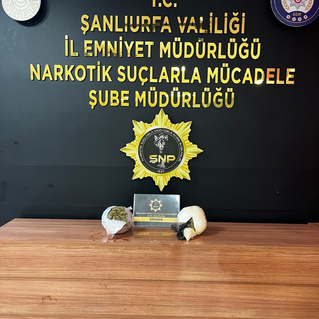 Şanlıurfa'da uyuşturucu madde ele geçirildi: 4 tutuklama