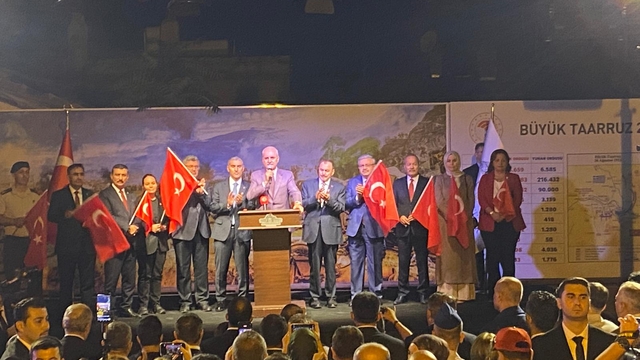 Numan Kurtulmuş, zafer kutlamaları için Afyonkarahisar'da