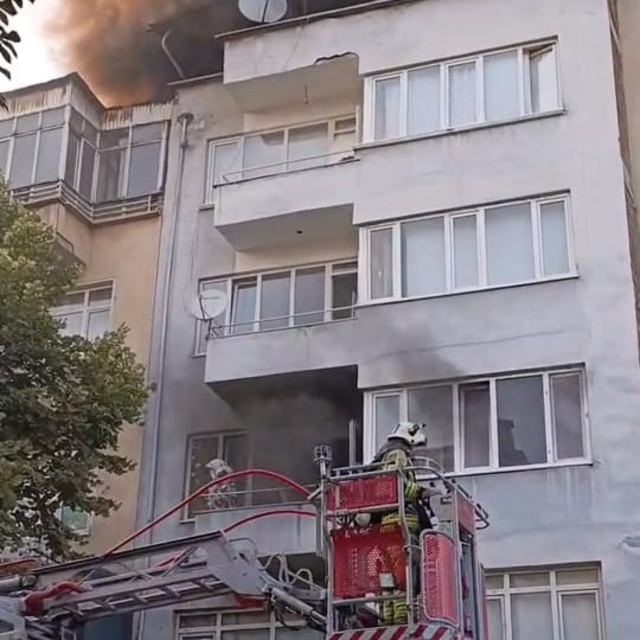 Bursa'da yangın paniği