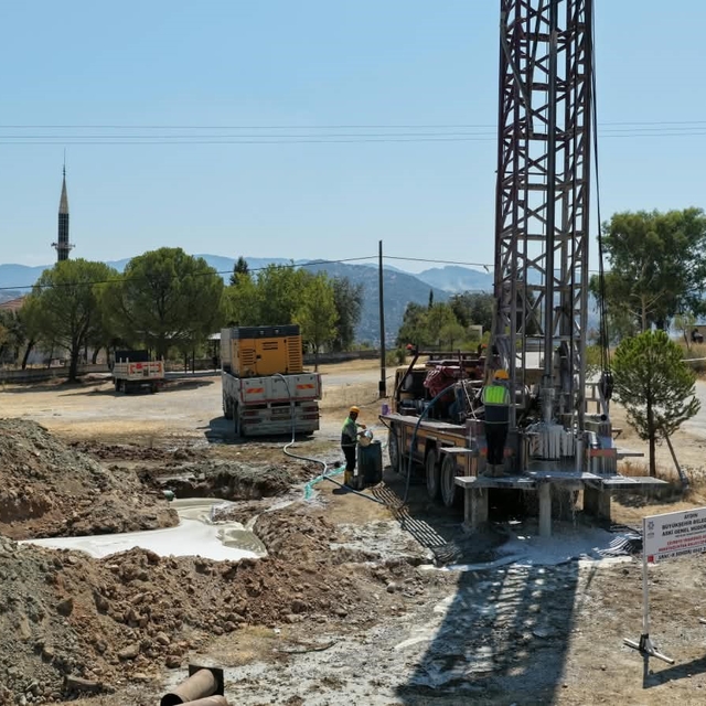 ASKİ'nin sondaj çalışmaları sürüyor