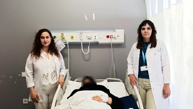 Hatay Eğitim ve Araştırma Hastanesi'nde gebelik döneminde başarılı operasyon