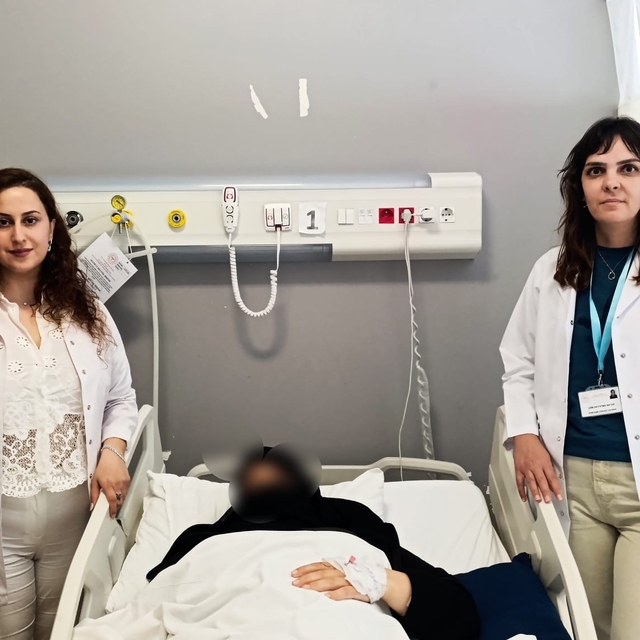 Hatay Eğitim ve Araştırma Hastanesi'nde gebelik döneminde başarılı operasyo...