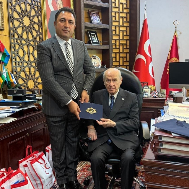 Başkan Cengiz'den MHP Genel Merkezine ziyaret