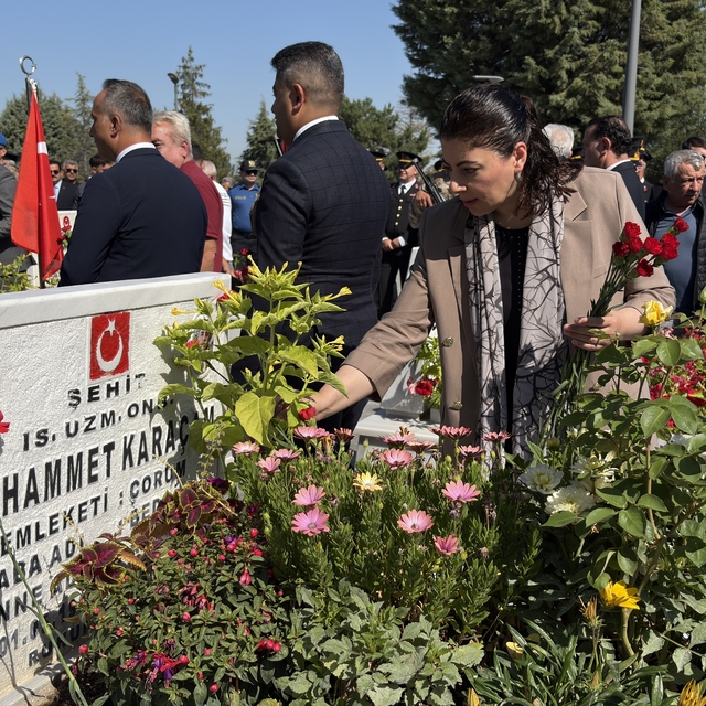 Çorum'da şehitler dualarla anıldı