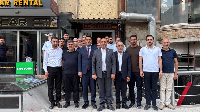 MTSO Başkan Adayı Boyraz'dan Saadet Partisi'ne ziyaret