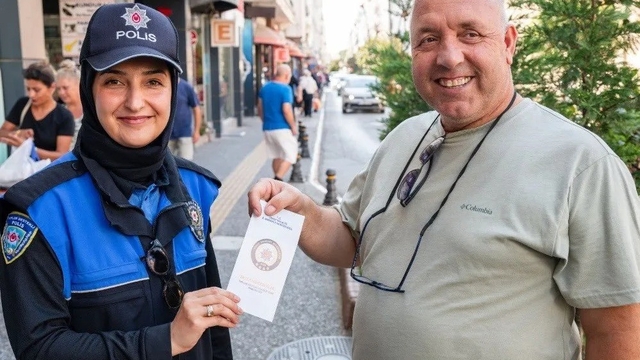 Sinop'ta polis, vatandaşları bilgilendirdi