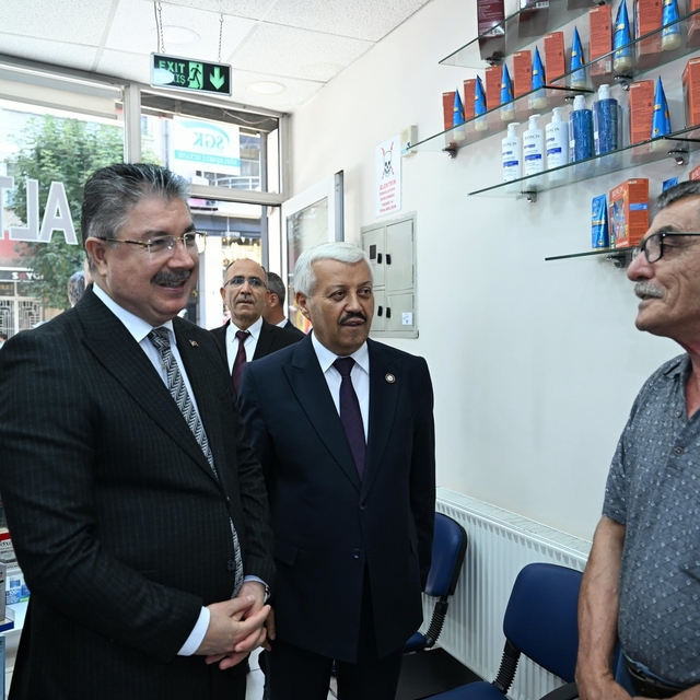 Vali Yılmaz'dan esnaf ziyareti