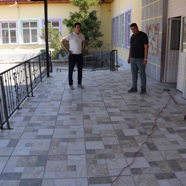 Köyceğiz'de okullarda hazırlık çalışmaları sürüyor