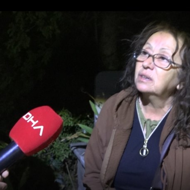 Mezarlıkta kalan kadın, belediyenin misafirhanesine yerleştirildi