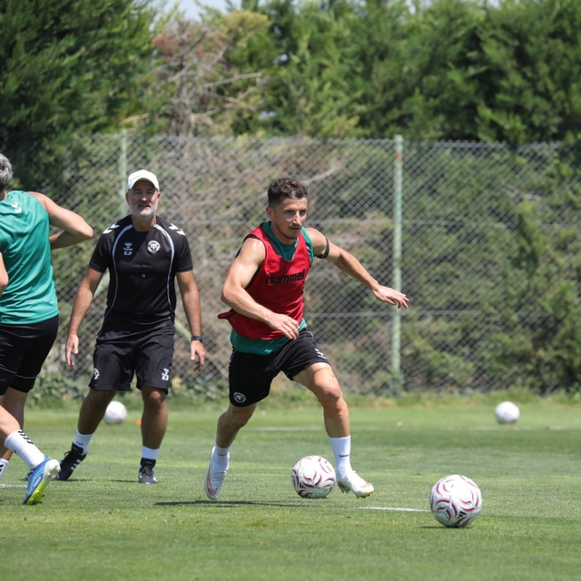 Konyaspor, Kocaelispor maçı hazırlıklarını sürdürüyor