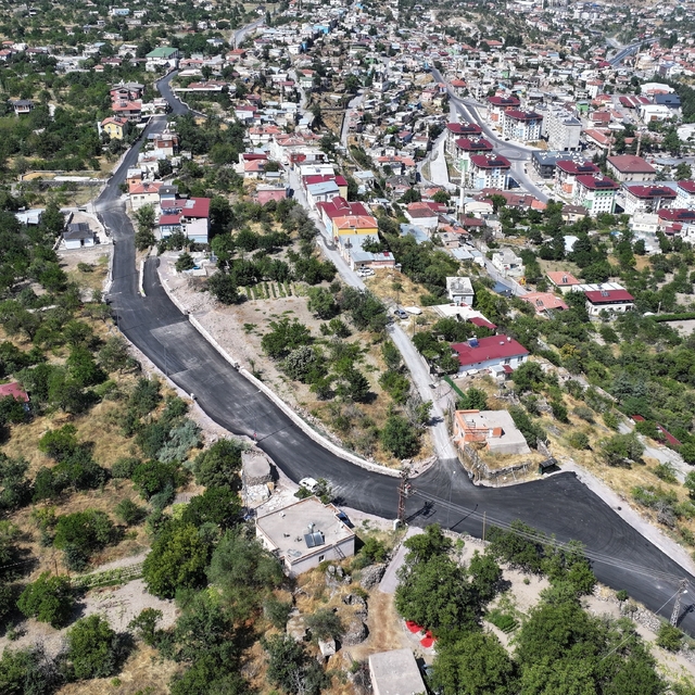 Hacılar'da yollara 1.450 tonluk asfalt dokunuşu