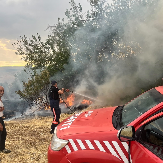 Malatya'da besi tesisinde yangın
